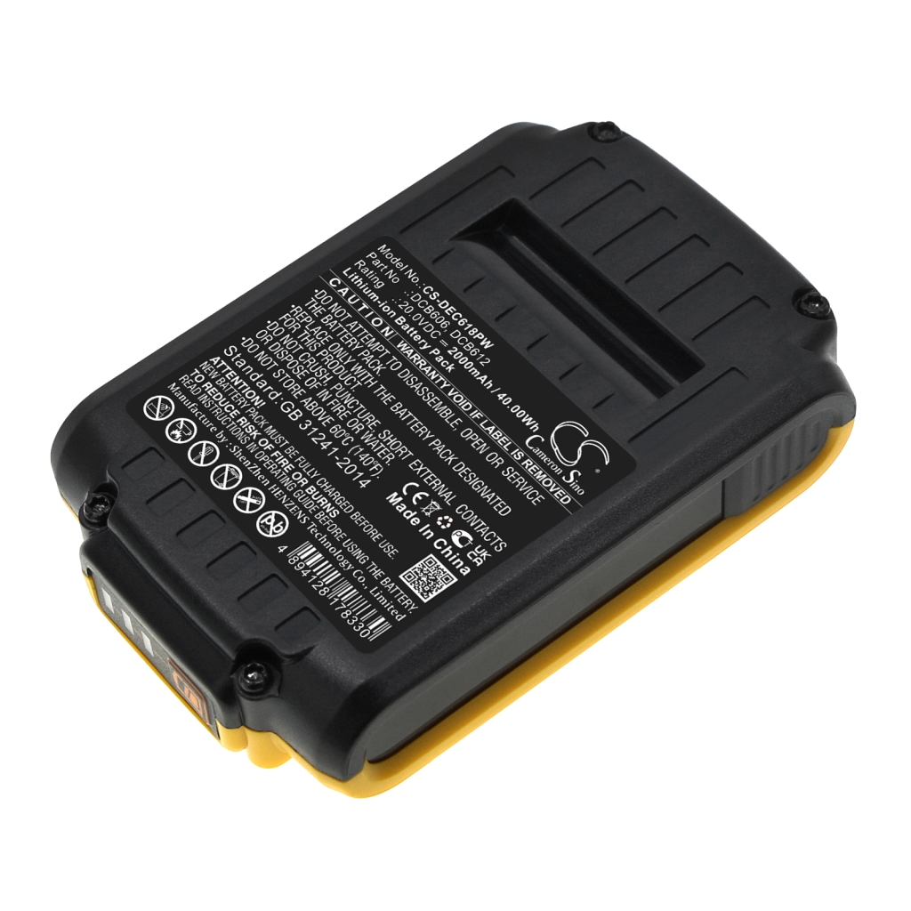 Battery Replaces DCB182-XE