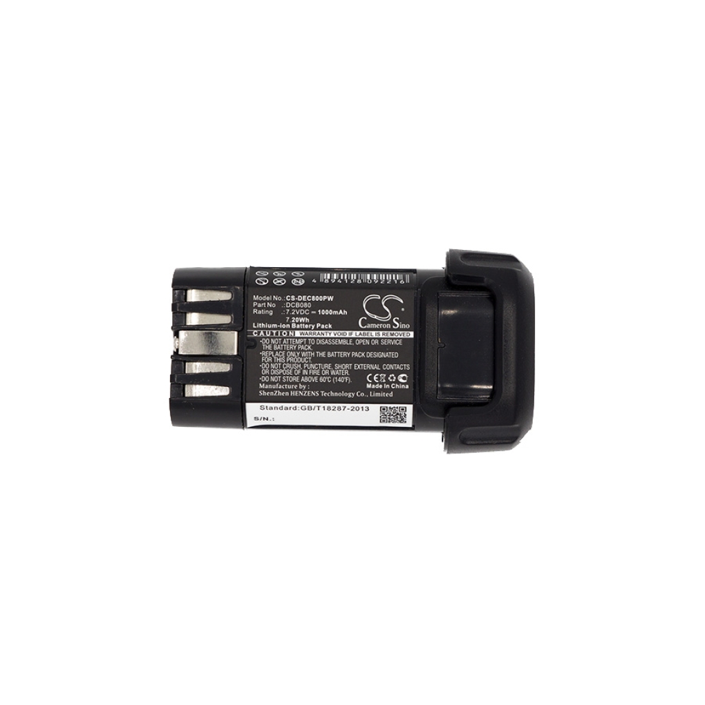 Compatible battery replacement for DeWalt DCB080