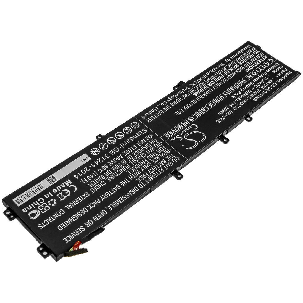 Batterie pour ordinateur portable DELL CS-DEG717NB