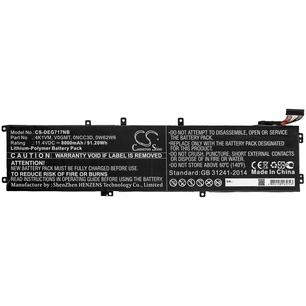 Battery Replaces 0NCC3D