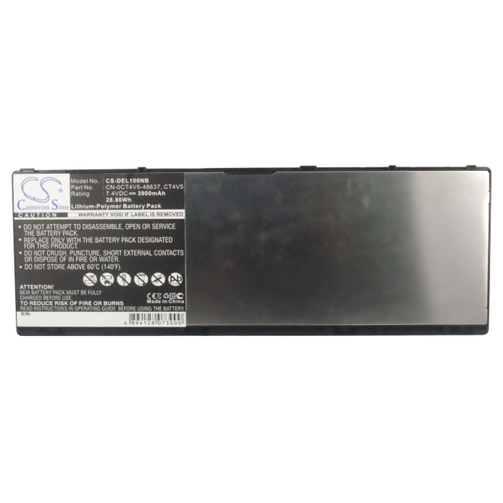 Batterie pour ordinateur portable DELL CS-DEL100NB