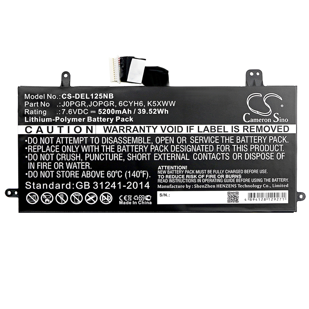 Batterie pour ordinateur portable DELL N003L7390-C-D1606FTCN