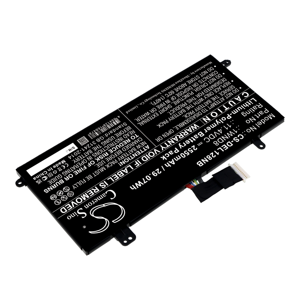 Batterie pour ordinateur portable DELL CS-DEL128NB