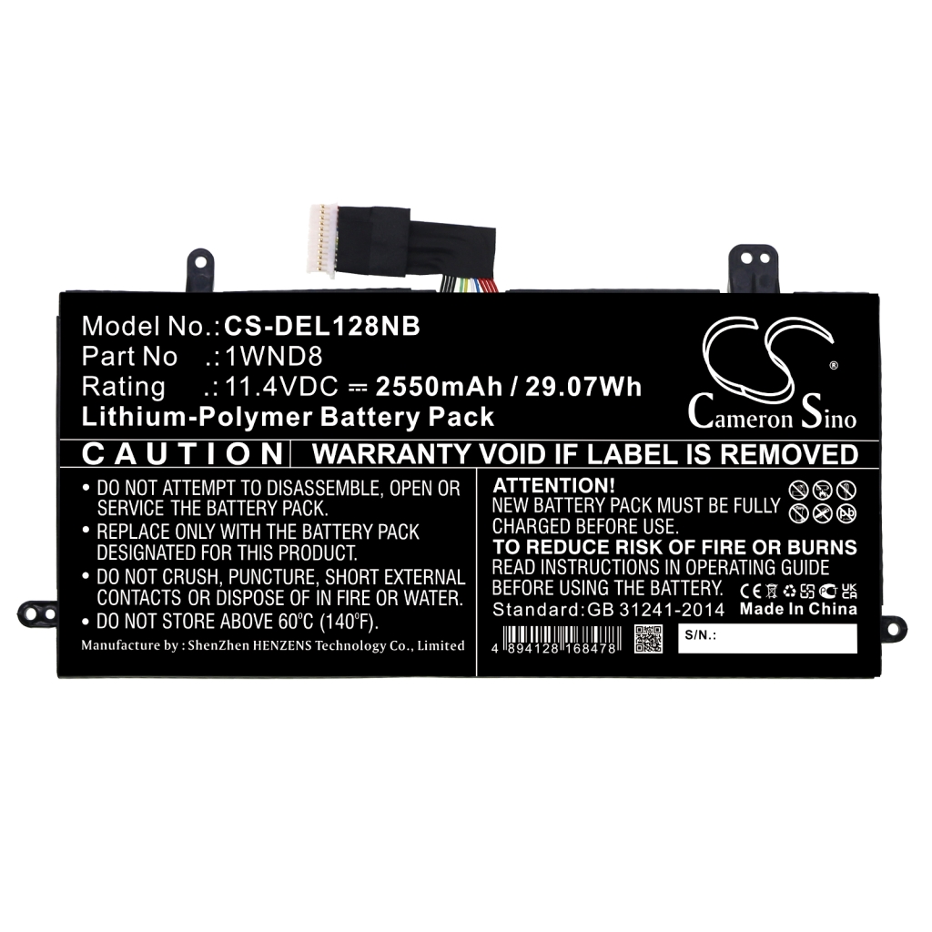 Batterie pour ordinateur portable DELL Latitude 5285