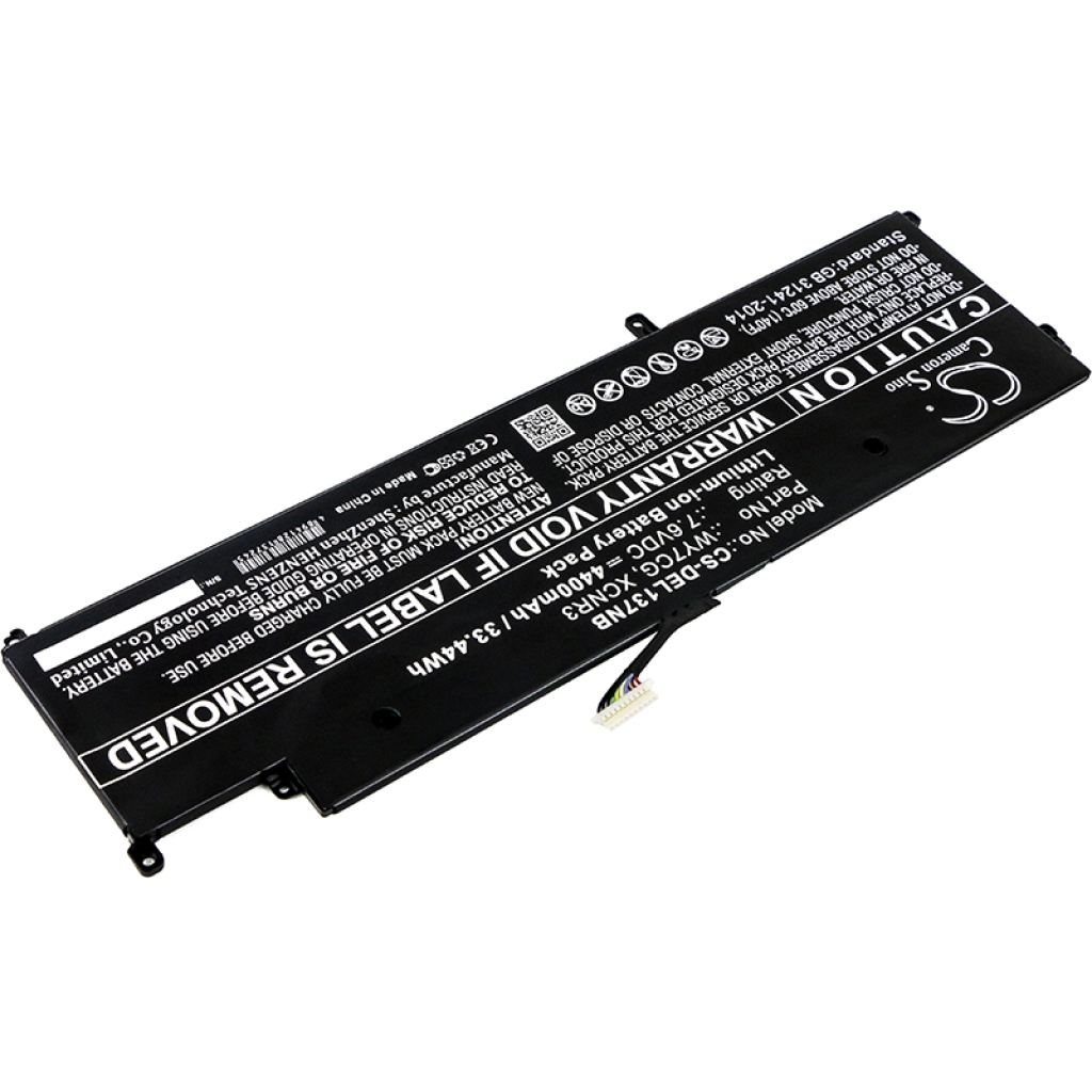 Batterie pour ordinateur portable DELL CS-DEL137NB