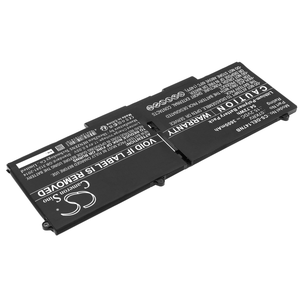 Batterie pour ordinateur portable DELL CS-DEL147NB