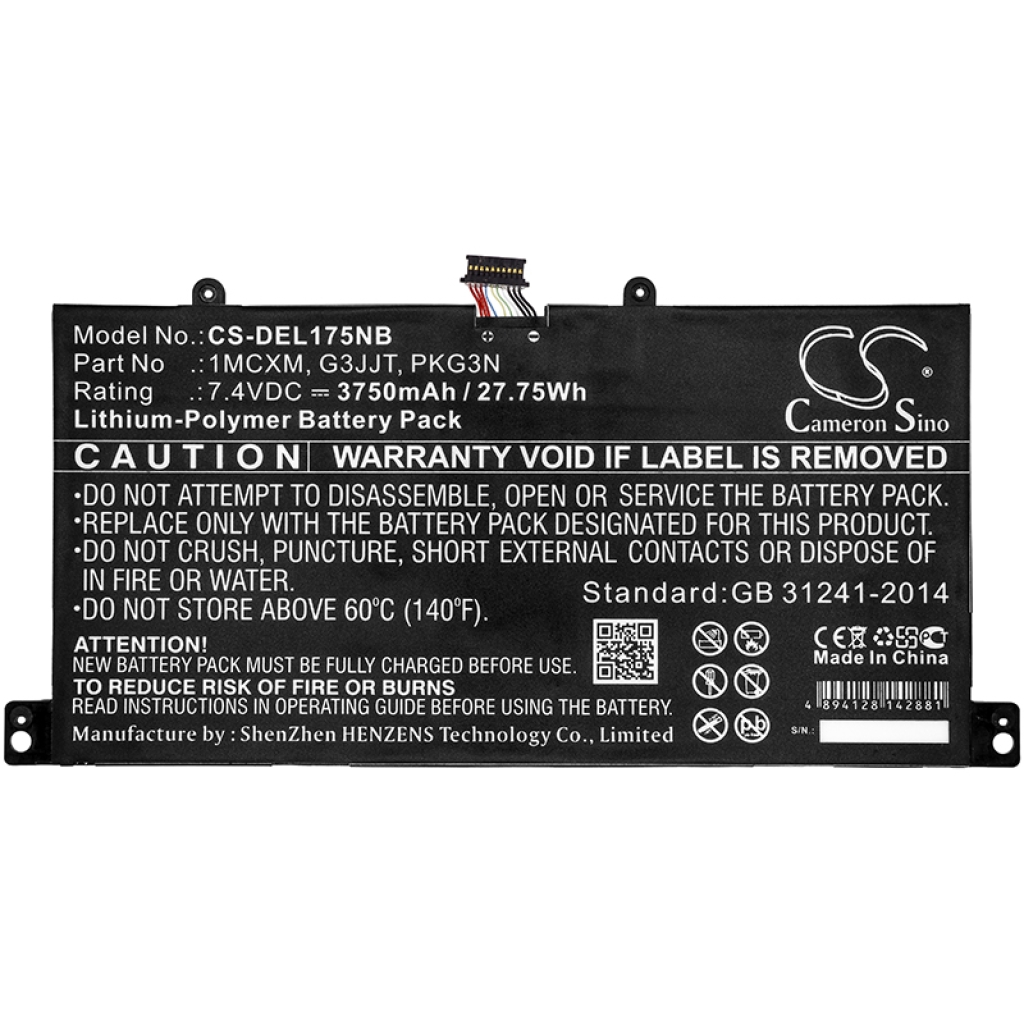 Batterie pour ordinateur portable DELL Latitude 5175