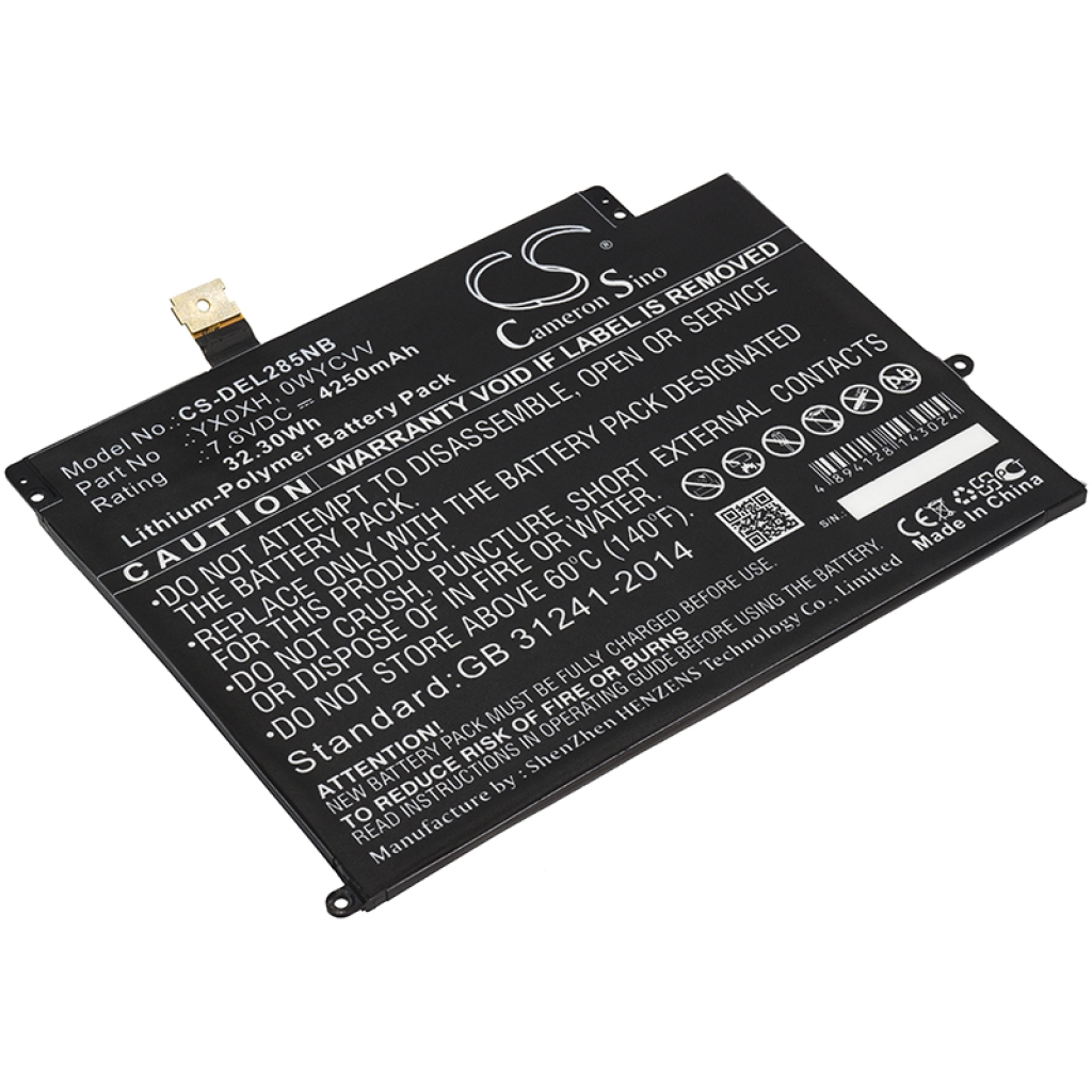 Notebook battery DELL CS-DEL285NB