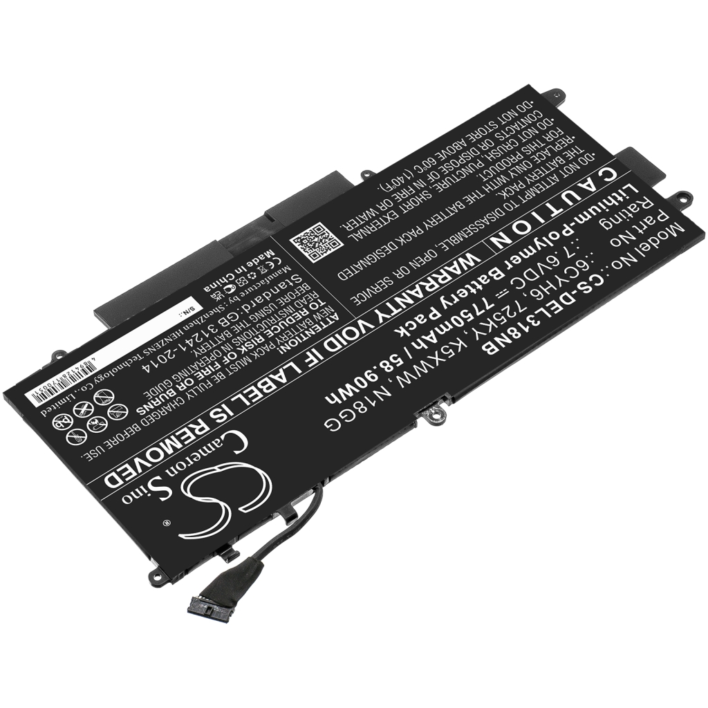 Batterie pour ordinateur portable DELL N003L7390-C-D1606FTCN