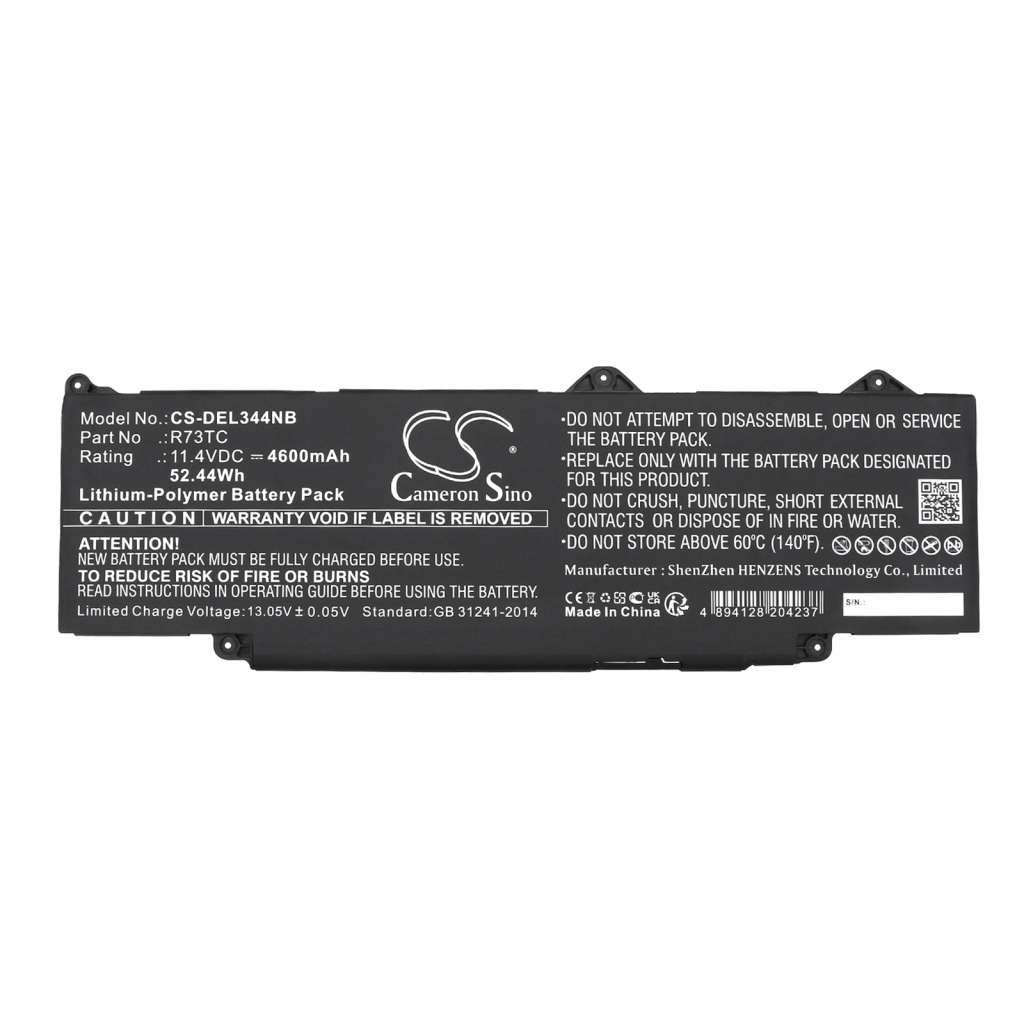 Battery Replaces 02X1V9