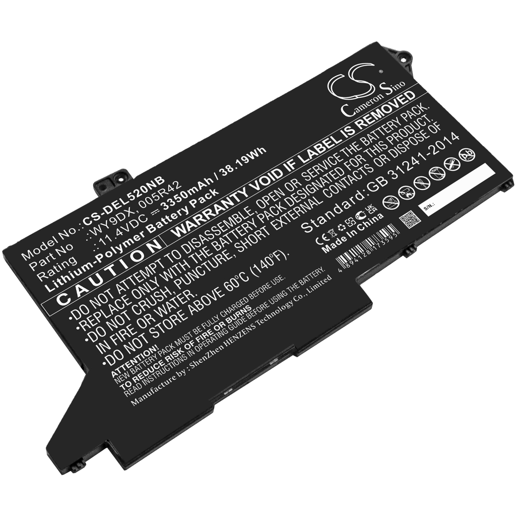 Battery Replaces WY9DX