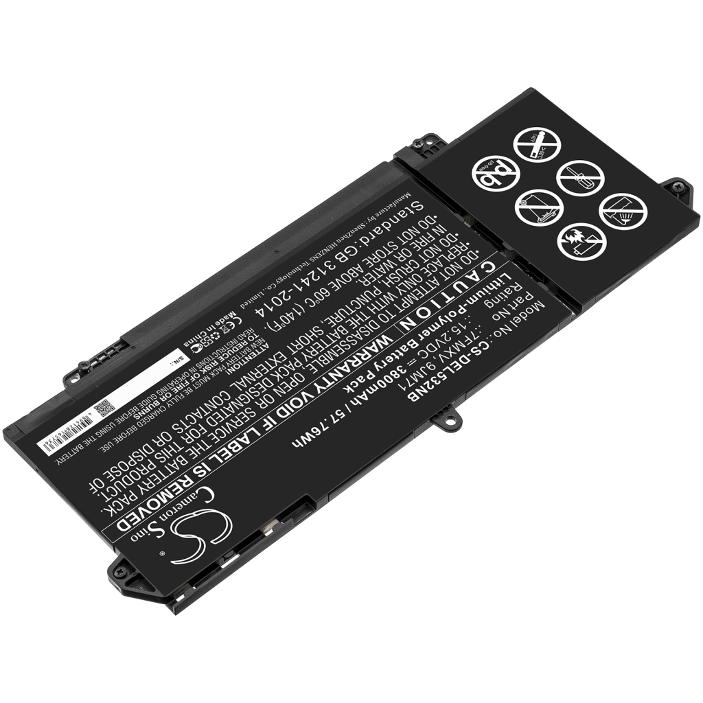 Batterie pour ordinateur portable DELL Latitude 7320 S064L732013UKIE