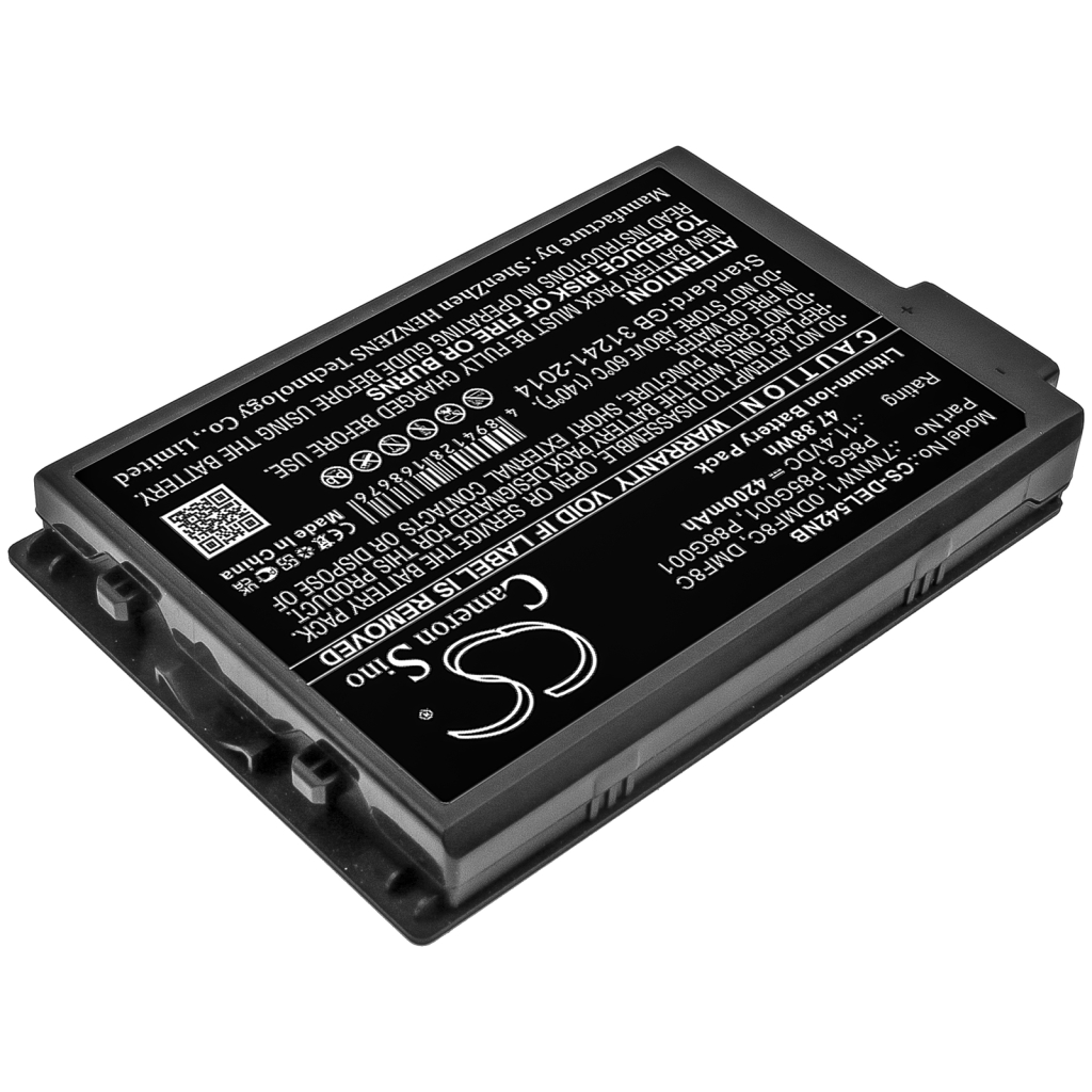 Batterie pour ordinateur portable DELL CS-DEL542NB