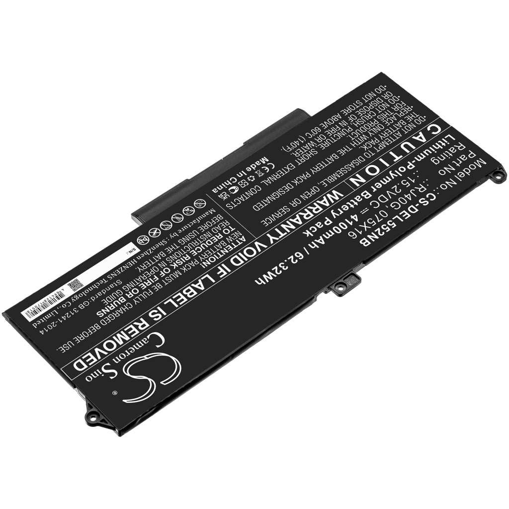 Batterie pour ordinateur portable DELL CS-DEL552NB