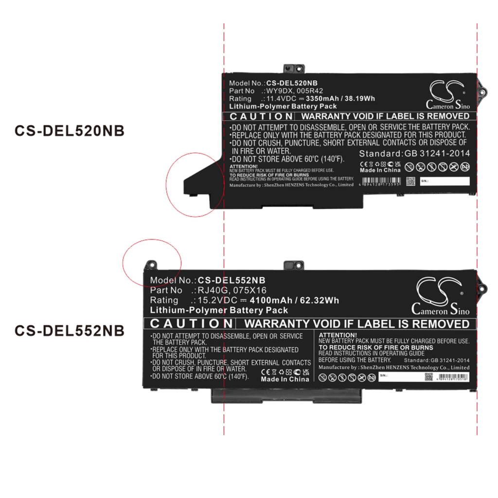 Battery Replaces 075X16