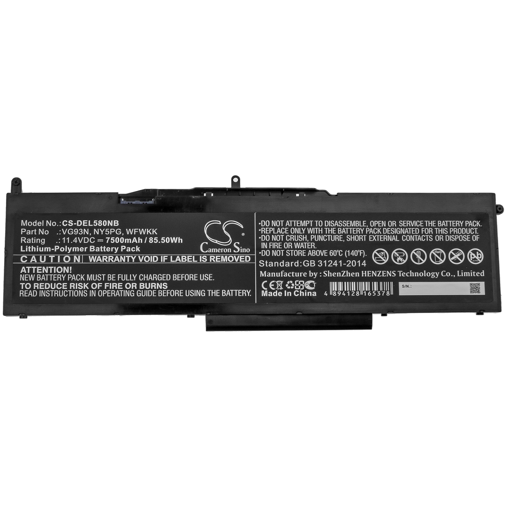 Batterie pour ordinateur portable DELL Precision 3530