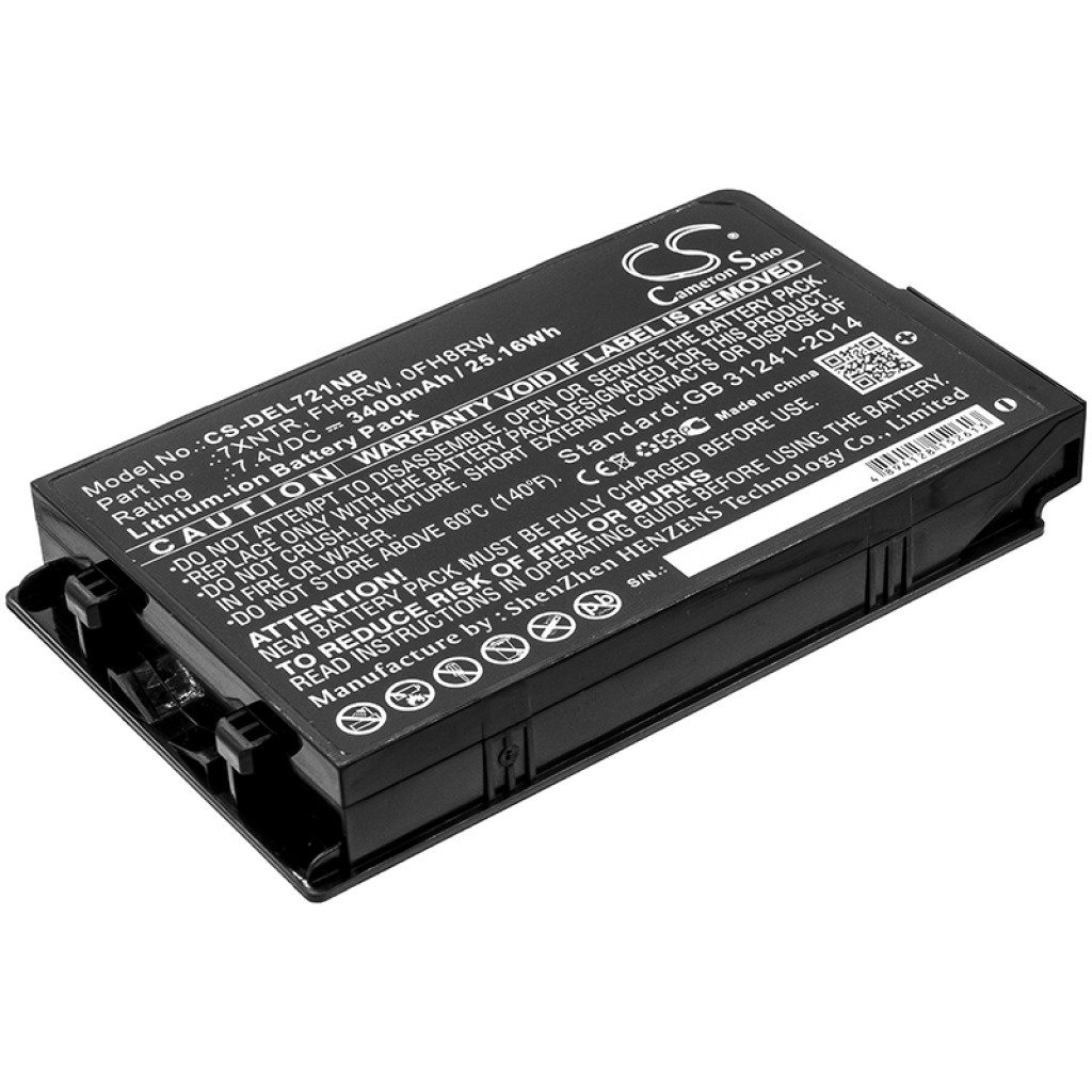 Batterie pour ordinateur portable DELL CS-DEL721NB