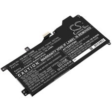 Remplacement de batterie compatible pour DELL  CN-0D9J00, 09NTKM, 9NTKM, T5H6P, 1FKCC...