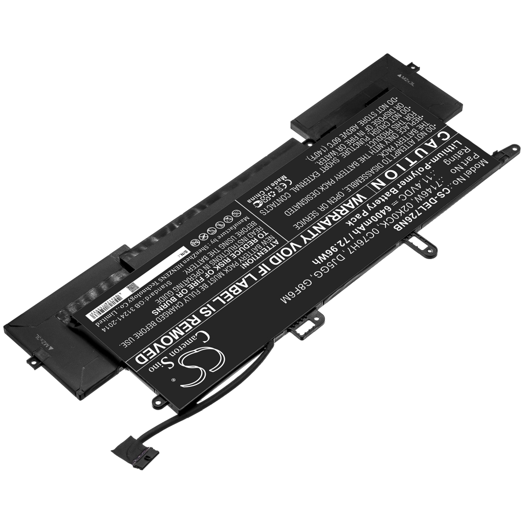 Batterie pour ordinateur portable DELL CS-DEL726NB