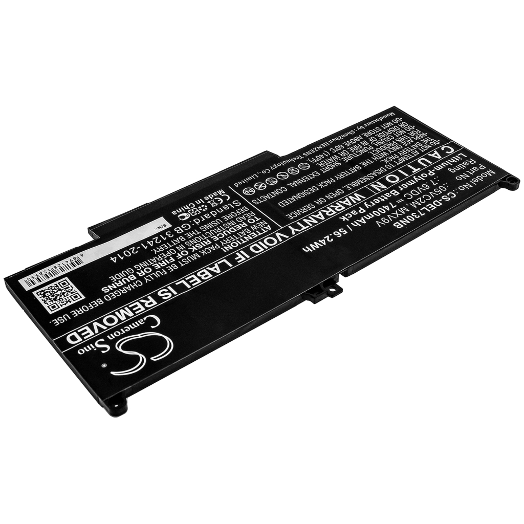 Notebook battery DELL CS-DEL730NB