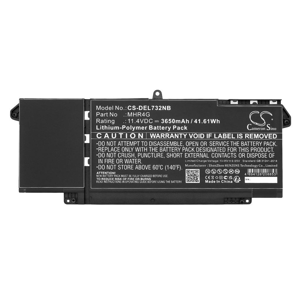 Batterie pour ordinateur portable DELL Latitude 7320 GVFHH