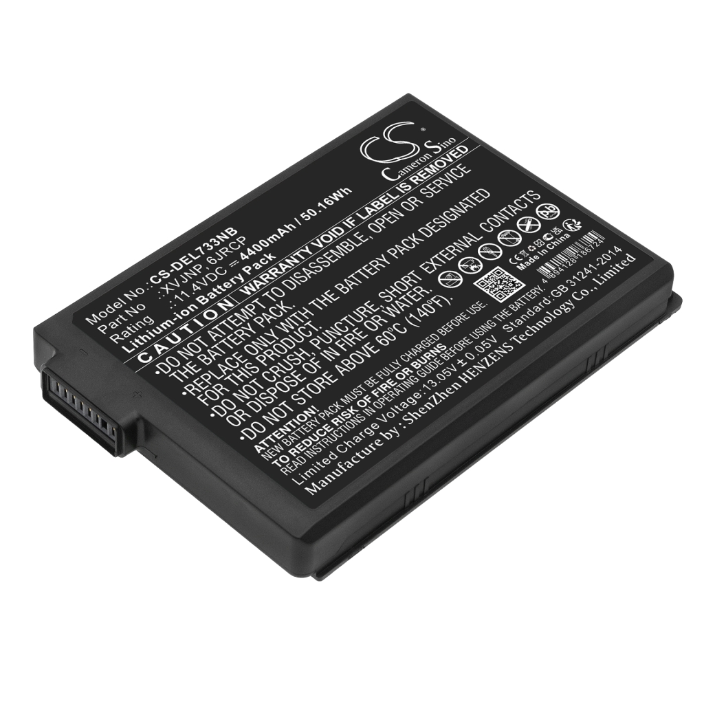 Batterie pour ordinateur portable DELL CS-DEL733NB