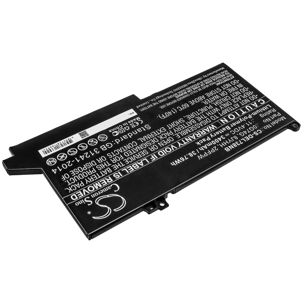 Batterie pour ordinateur portable DELL Latitude 12 7280