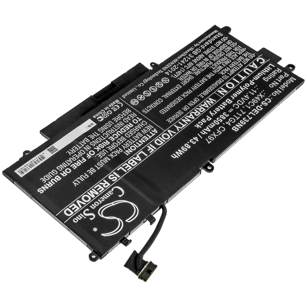 Batterie pour ordinateur portable DELL Latitude 7390 2-in-1