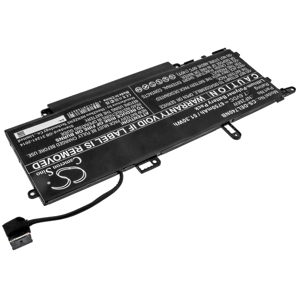 Batterie pour ordinateur portable DELL Latitude 7400 2-in-1