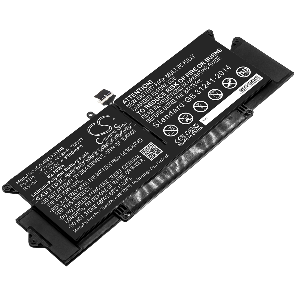 Notebook battery DELL CS-DEL741NB