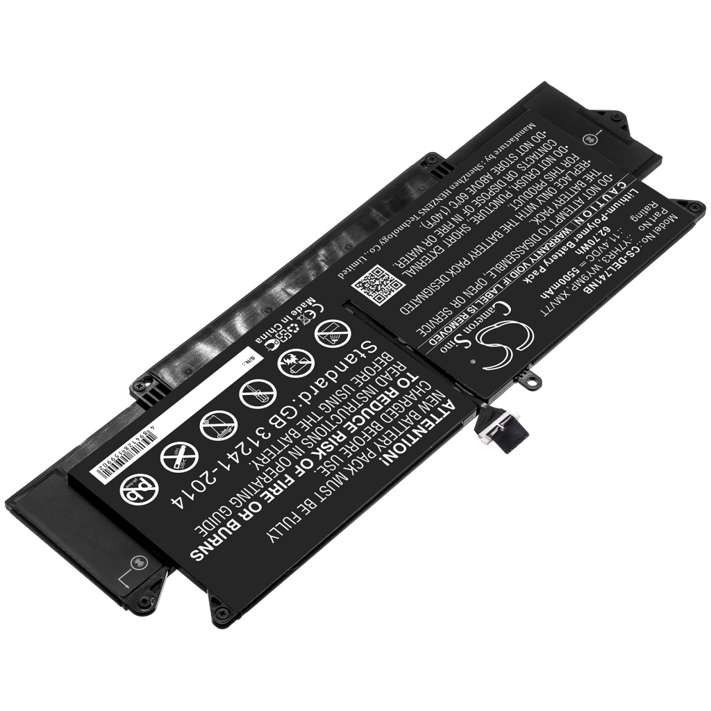 Batterie pour ordinateur portable DELL CS-DEL741NB