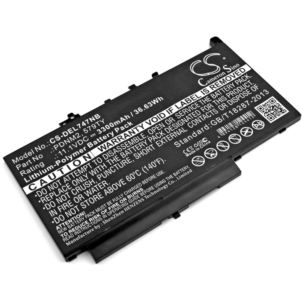 Batterie pour ordinateur portable DELL CS-DEL747NB