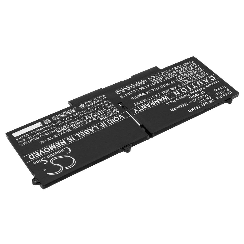 Batterie pour ordinateur portable DELL CS-DEL753NB