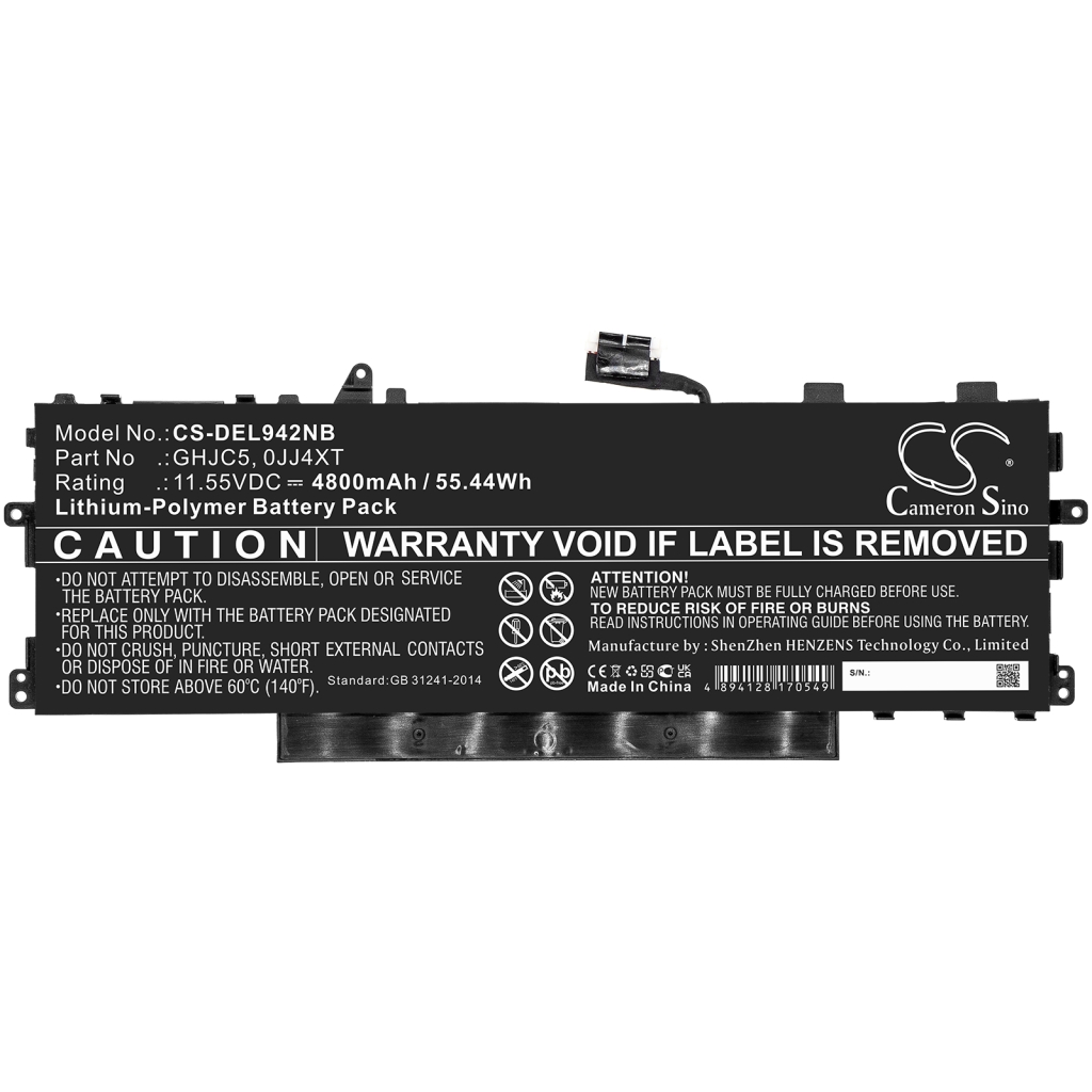 Notebook battery DELL Latitude 9420 2-in-1