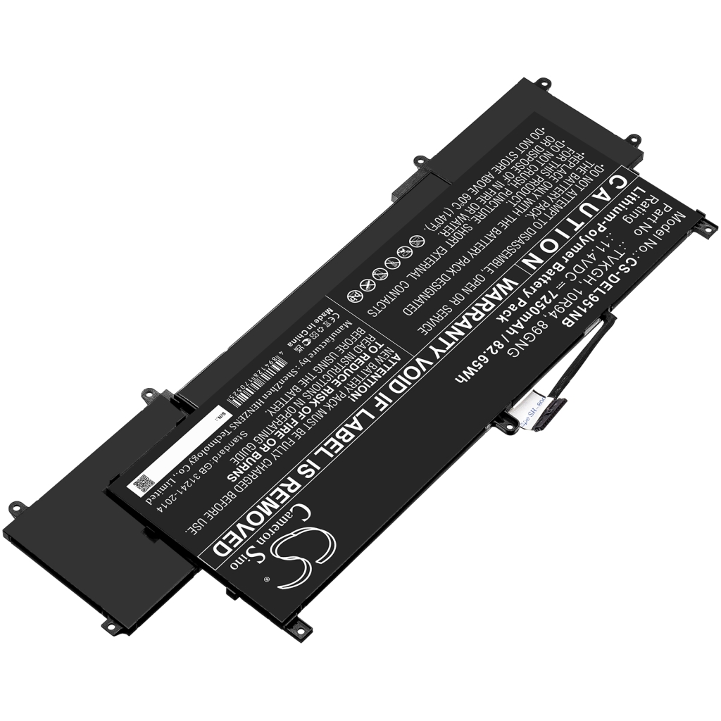 Batterie pour ordinateur portable DELL CS-DEL951NB