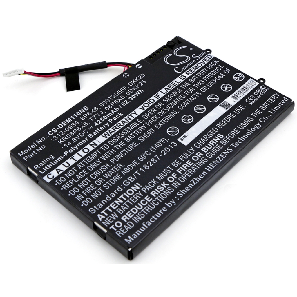 Battery Replaces 999T2086F