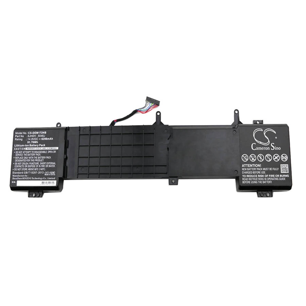 Batterie pour ordinateur portable DELL CS-DEM172NB