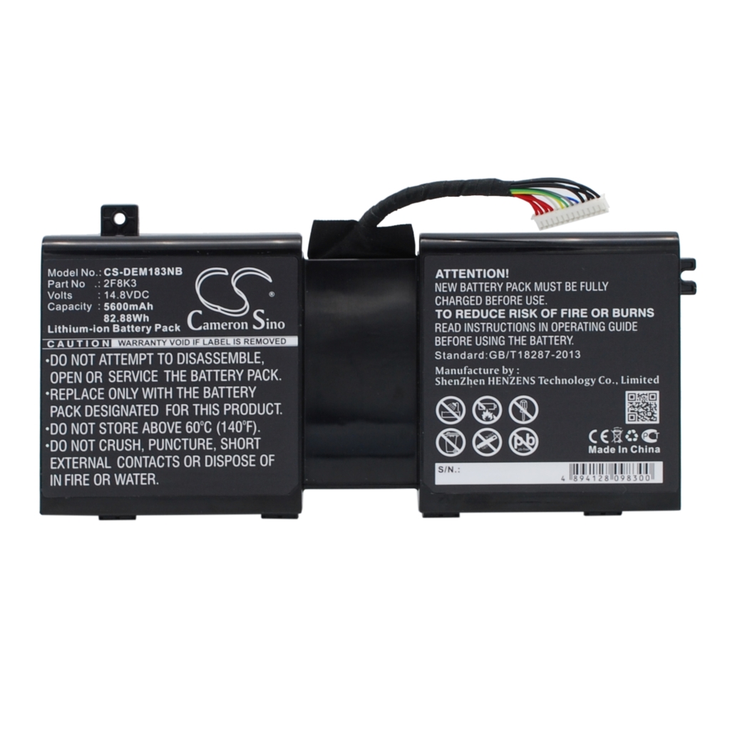 Battery Replaces 02F8K3