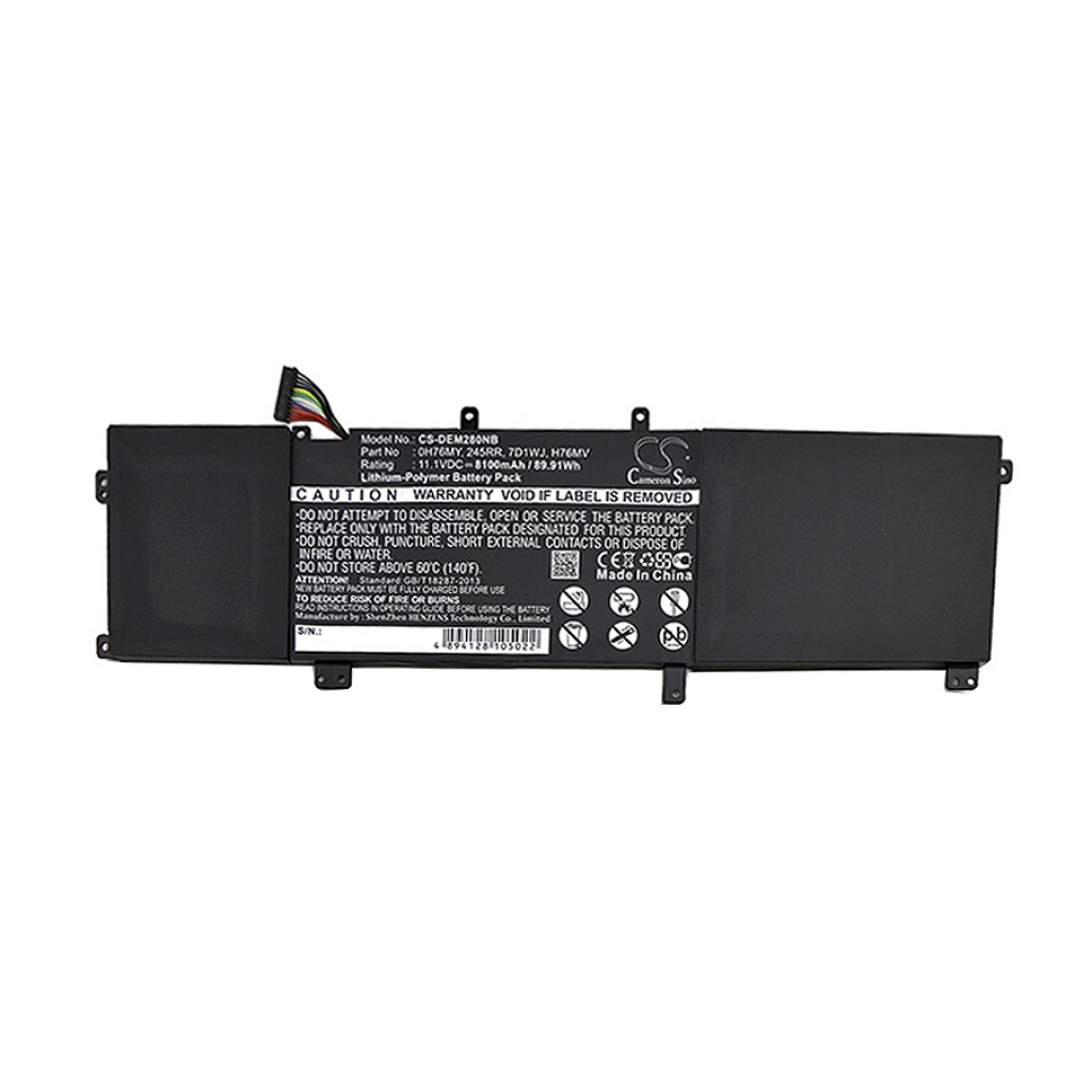 Batterie pour ordinateur portable DELL CS-DEM280NB