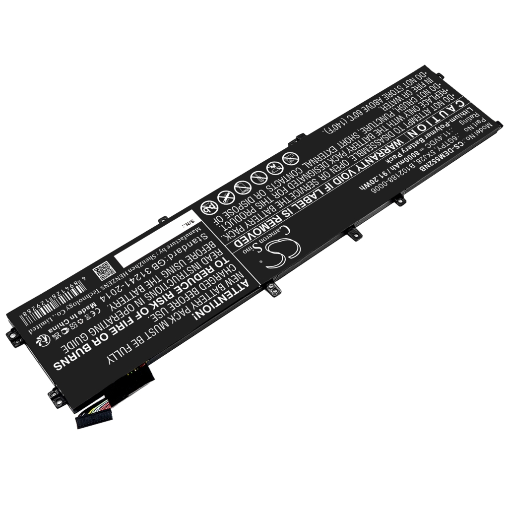 Batterie pour ordinateur portable DELL Precision 5520