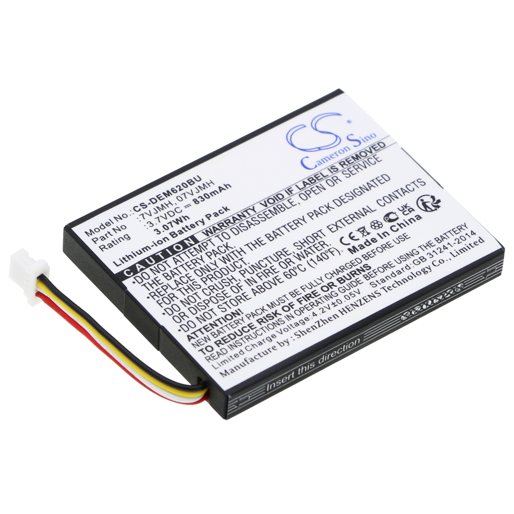 Notebook battery DELL CS-DEM620BU