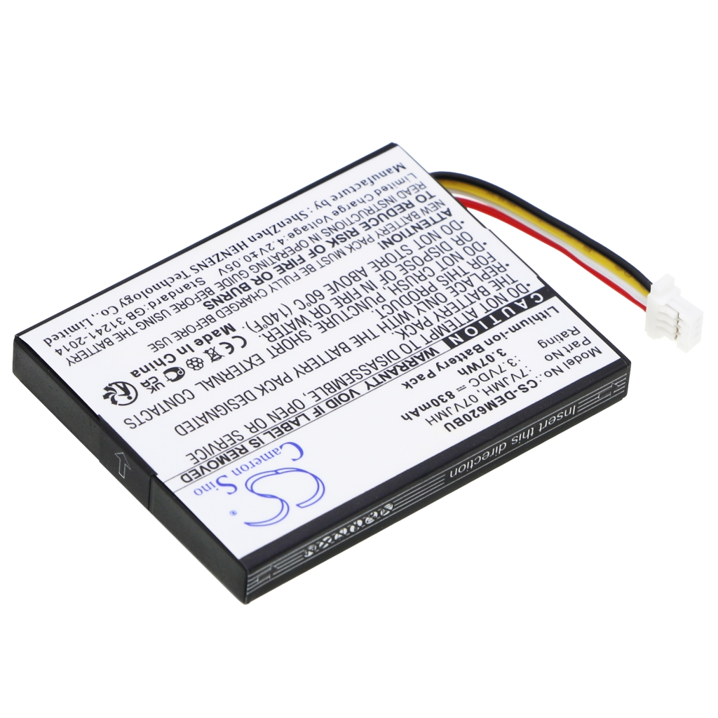 Notebook battery DELL CS-DEM620BU