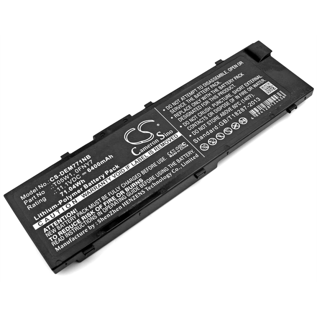 Batterie pour ordinateur portable DELL CS-DEM771NB