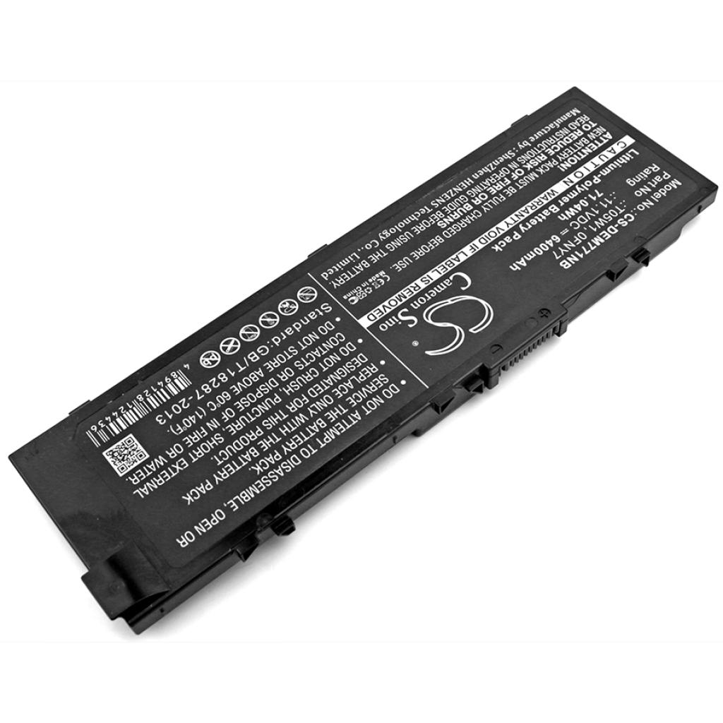 Batterie pour ordinateur portable DELL Precision 15 7000