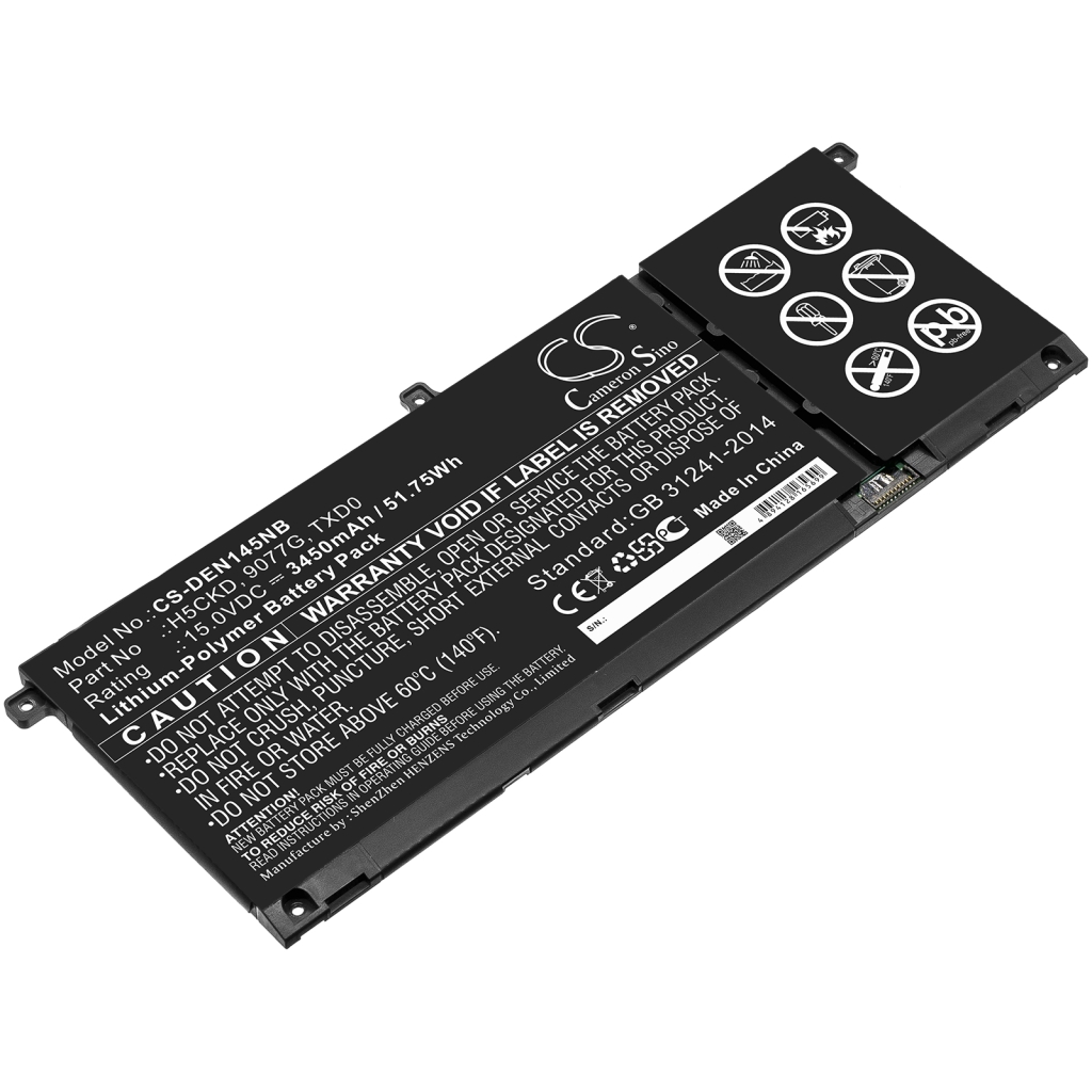 Batterie pour ordinateur portable DELL CS-DEN145NB