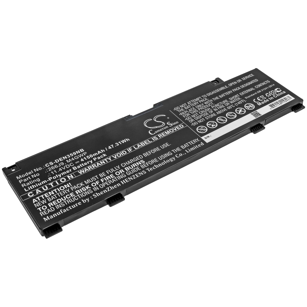 Batterie pour ordinateur portable DELL CS-DEN359NB