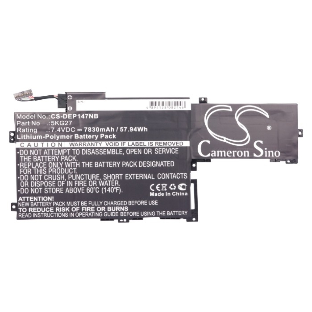 Batterie pour ordinateur portable DELL CS-DEP147NB