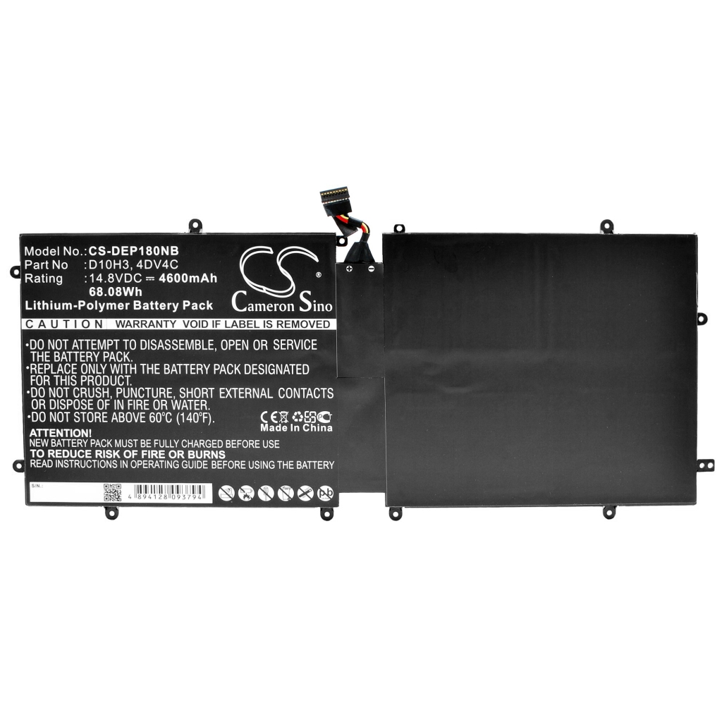 Batterie pour ordinateur portable DELL CS-DEP180NB