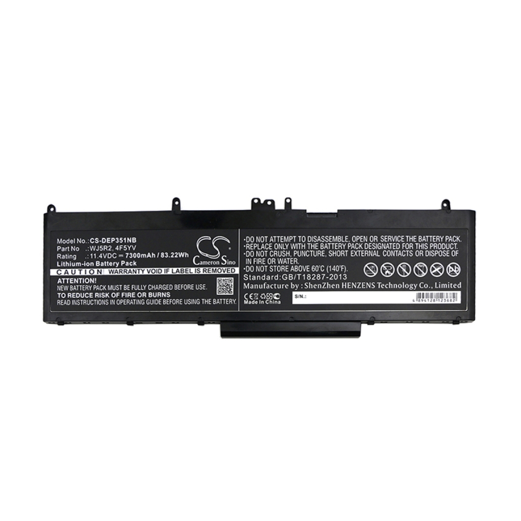 Batterie pour ordinateur portable DELL Latitude E5570