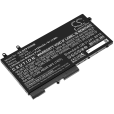 Compatible battery replacement for DELL 49HG8,H82T6,K7C4H,R8D7N,TNT6H...